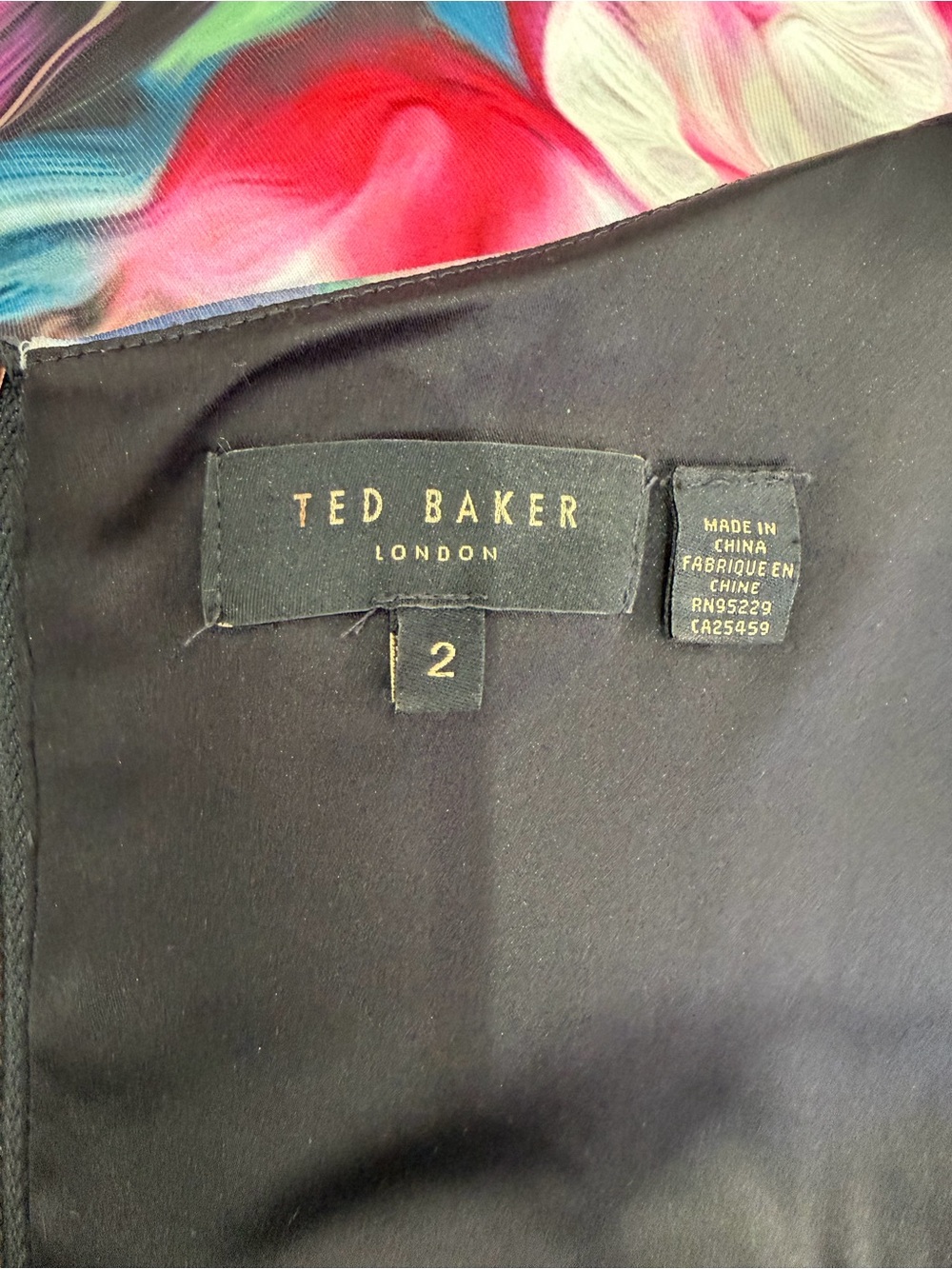 Ted Baker Etheya Technicolour Bloom Strappy Dress - Picture 10 of 16